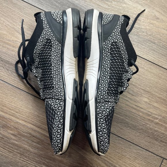 Vionic Women's Black and White Flex Sierra Active‎ Lace Up Sneakers Size 8.5 - Picture 4 of 8